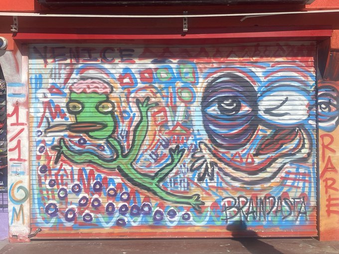 Muscle Beach Mural