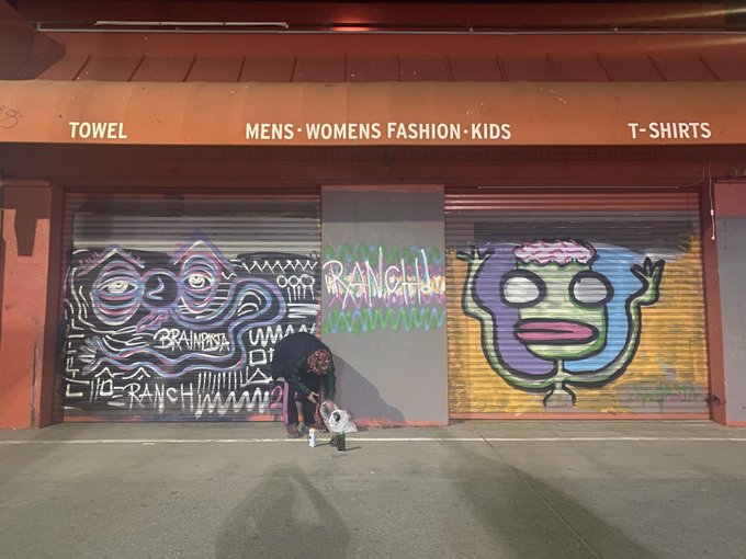 Muscle Beach Mural